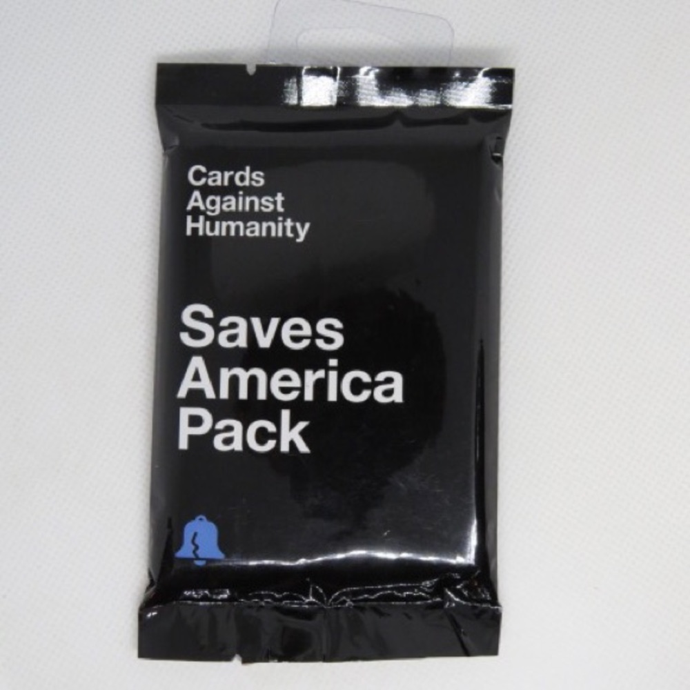 Saves America cards against humanity pack (Unopened)